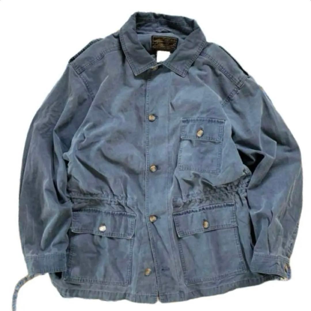 ジャケット・アウター 80s Eddie Bauer Safari jacket EDDIE BAUER LEATHER JACKET 80S 「G-1タイプ、サイズ 40」｜SAFARI