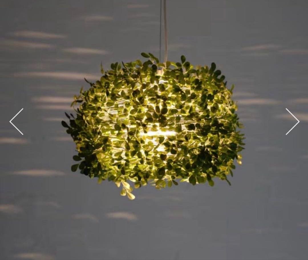 ディクラッセ オーランドビッグ ペンダントライト 人工グリーン 造花 カフェ等 楽天市場】ペンダントライト ディクラッセ 公式 オーランド ビッグ LED