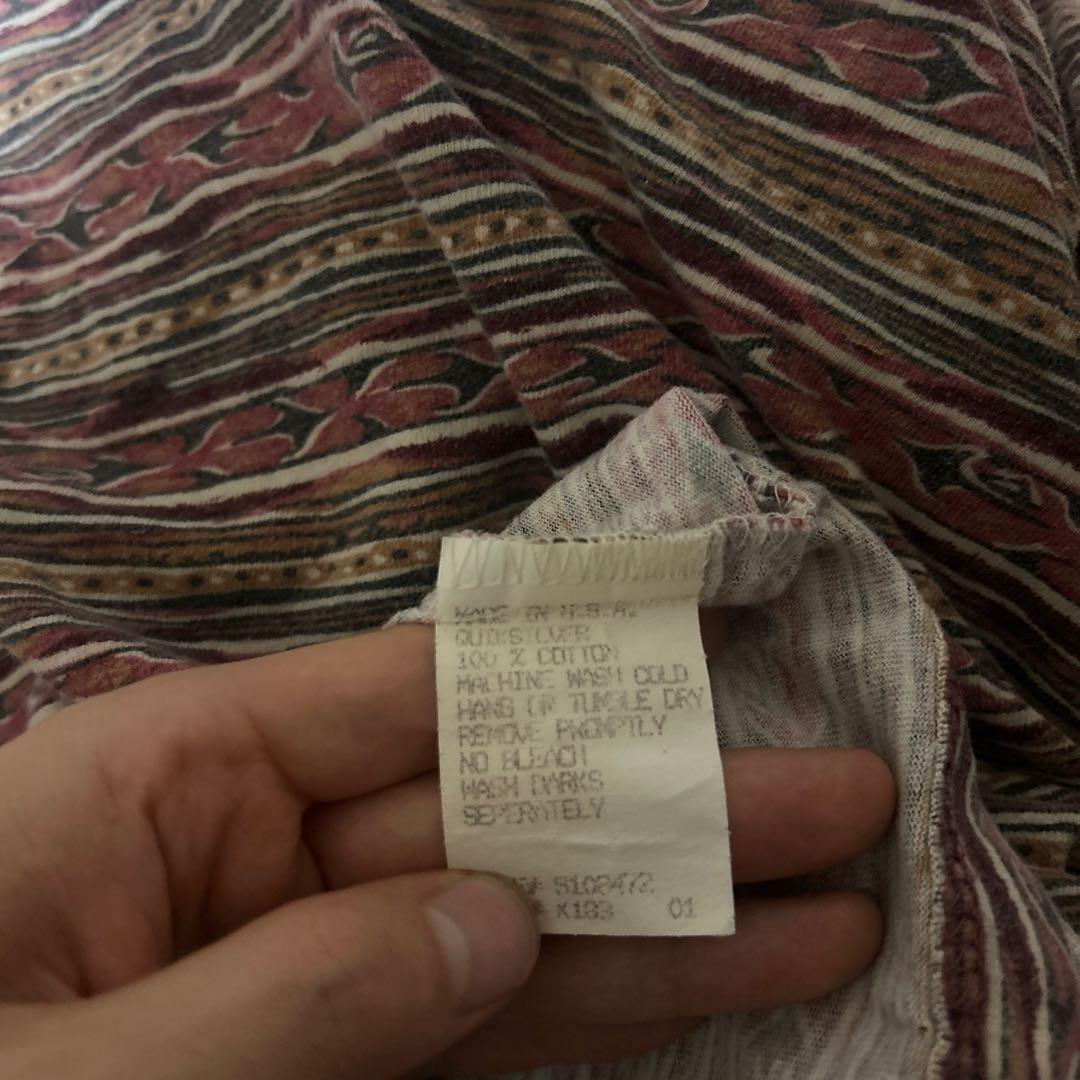 90s Old Quick silver border ネイティブ サーフ - メルカリ