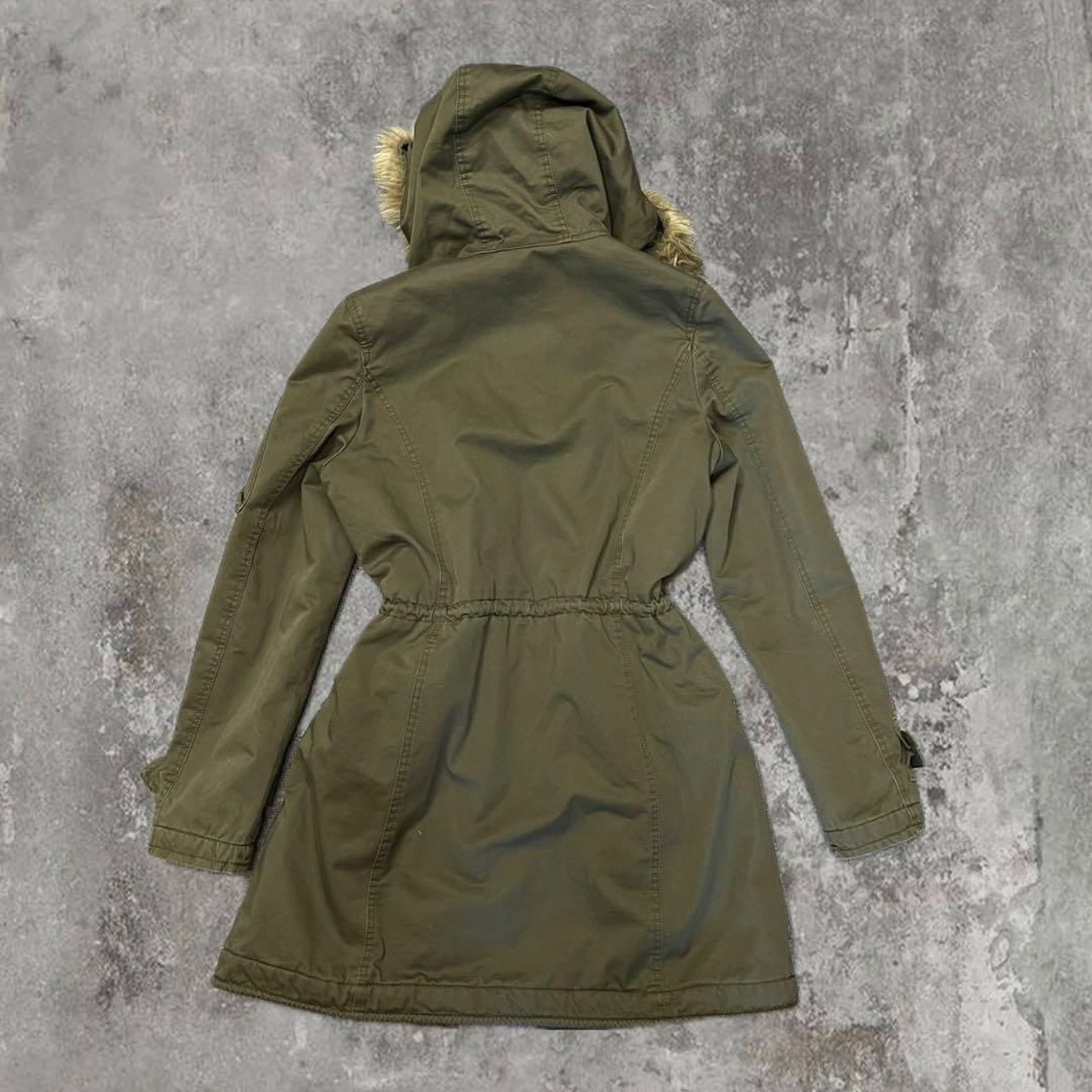 フェアリーグランジ 平成ギャル y2k モッズコート ファー付き