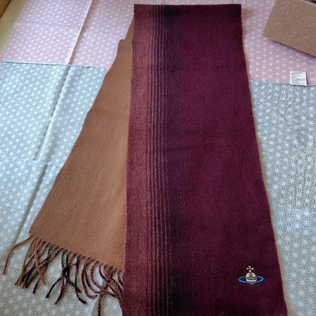 ヴィヴィアンウエストウッド 　カシミヤ製マフラー Vivienne Westwood（ヴィヴィアンウエストウッド） マフラー・ストール