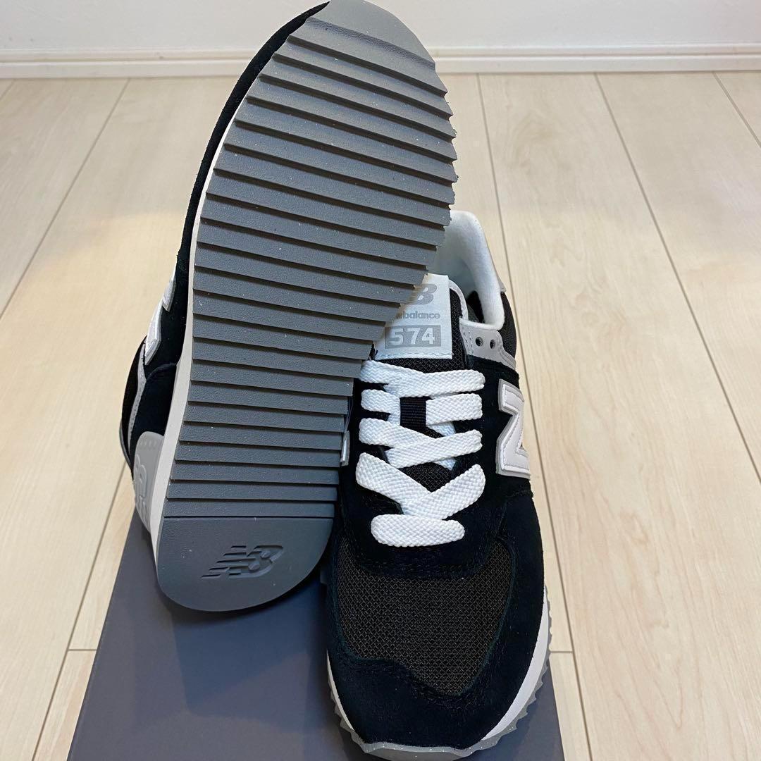 【新品！】23.5cm ニューバランス　574厚底スニーカー!!