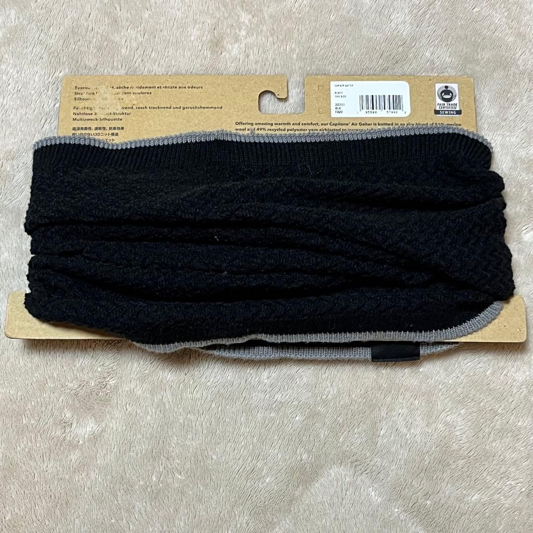 試着のみ patagonia キャプリーンエア ネックウォーマー ゲイター