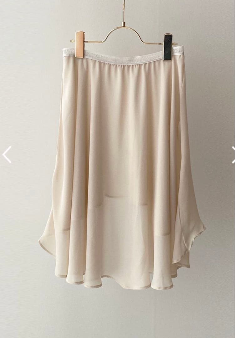 stina スティナpull on バレエスカート　クリーム stina / pull-on skirt / milky rose