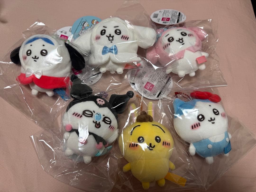 ちいかわ×サンリオ 6種類　コラボ商品 新商品「ちいかわ×サンリオキャラクターズ」をサンリオにて6 月13 日