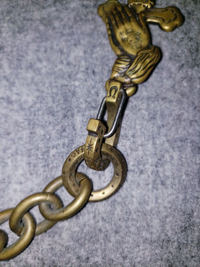 galcia galcia 真鍮ウォレットチェーン ウォレットチェーン 真鍮製