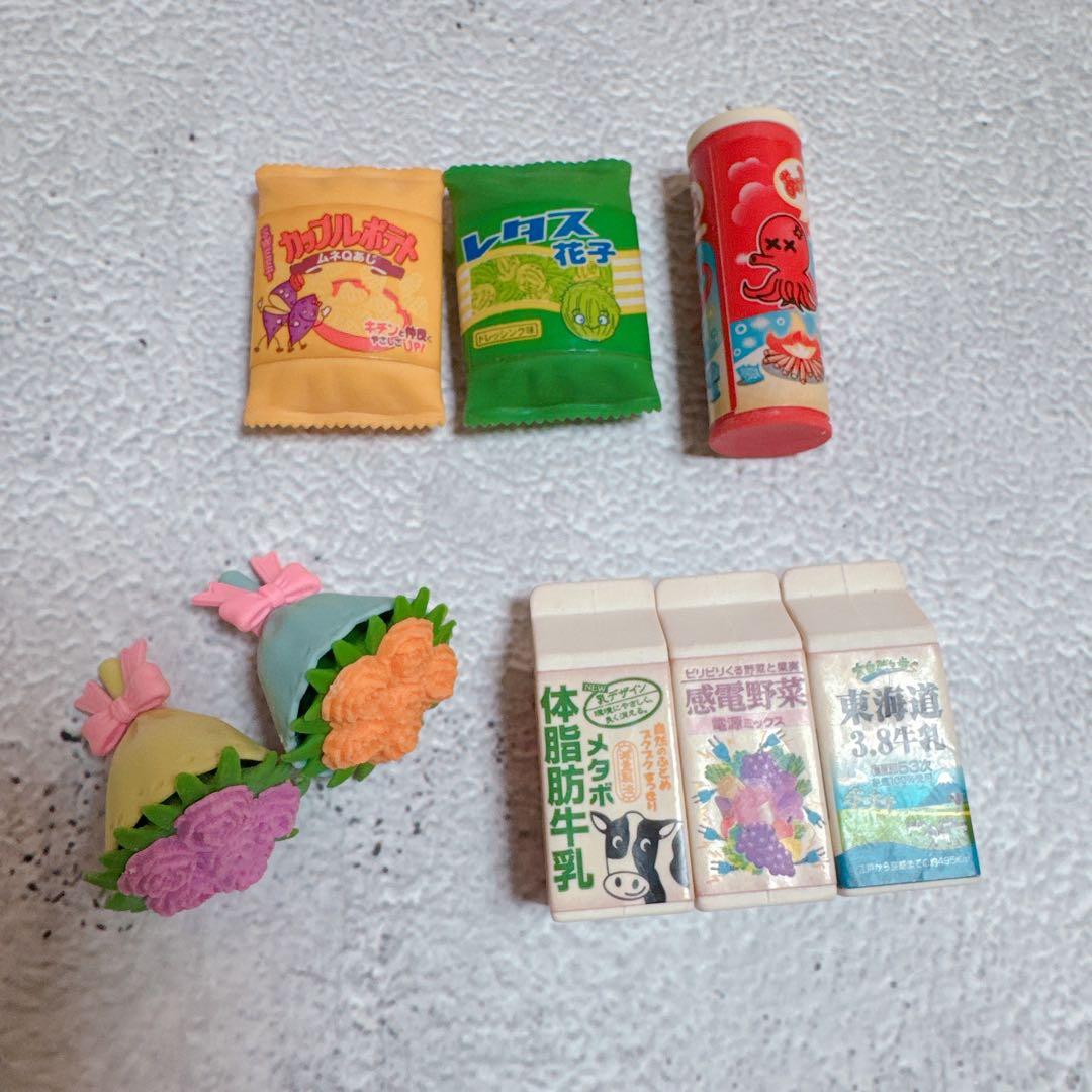 未使用＊平成レトロ けしごむ お菓子 消しゴム まとめ売り - メルカリ