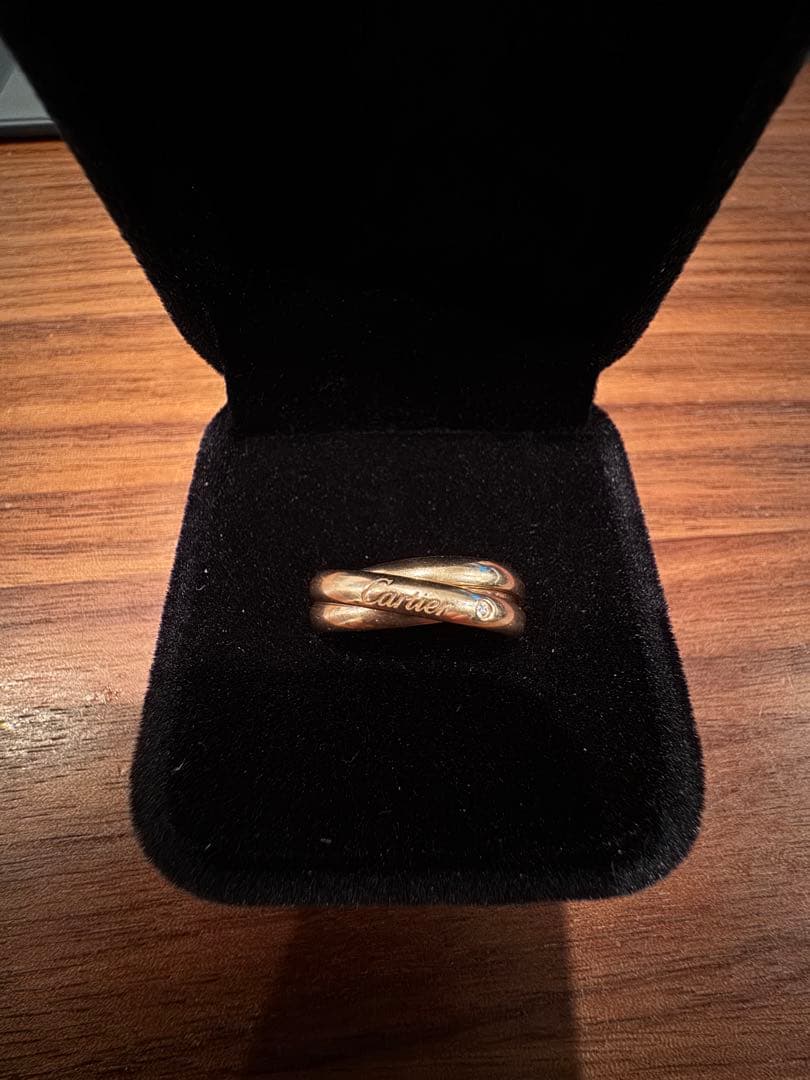 【2月値上予定】Cartier トリニティSM / PG 53号（12.５号） 楽天市場】カルティエ トリニティ リング 53の通販