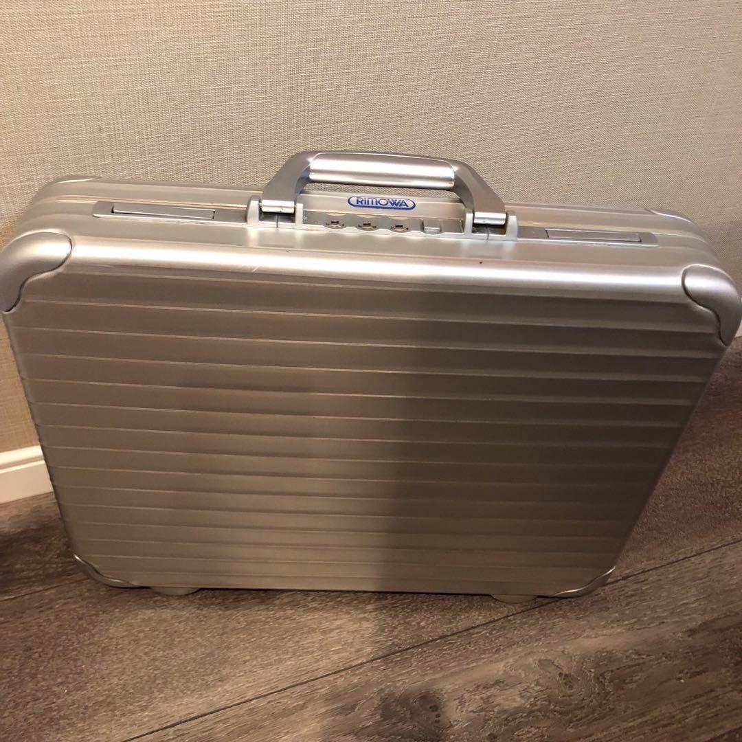 ［美品激レア〕青ロゴ RIMOWA リモワ アタッシュケース A3 ☆入手困難☆リモワ×ディオールコラボ☆スーツケース キャビン (RIMOWA
