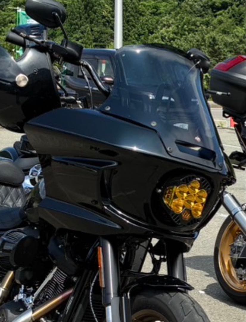 クロックワークス ウインドシールド 10インチ ローライダーST クロックワークス ローライダーST用ウインドシールド