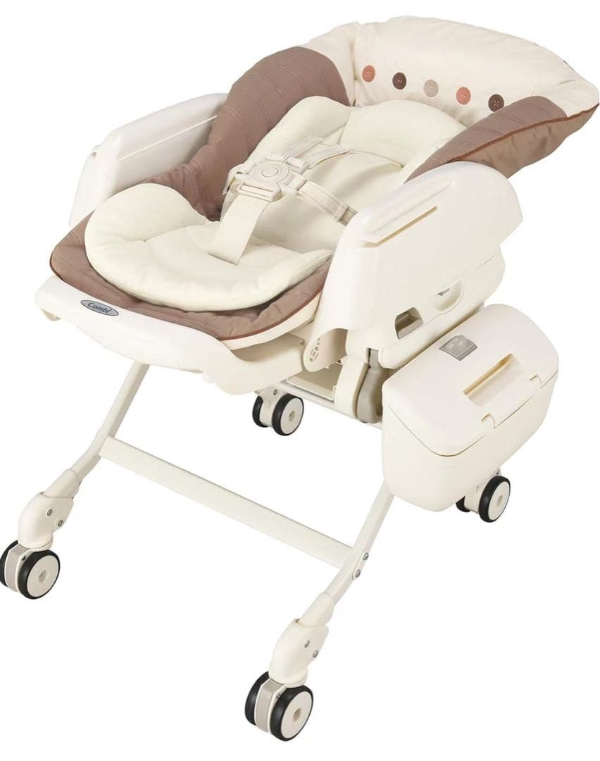 コンビ ネムリラ エッグショック BE ココアブラウン　ハイローチェアー ネムリラ コンビ AUTO SWING エッグショック BE ココアブラウン（BR