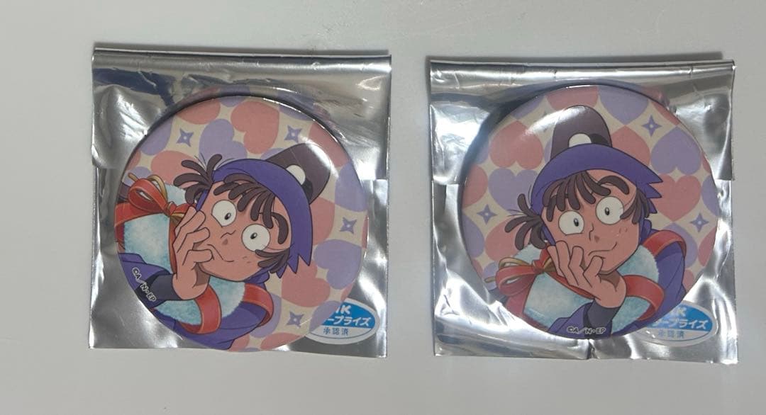 忍たま乱太郎】アニメイトカフェ アニカフェ はぁとふる 缶バッジ 尾浜