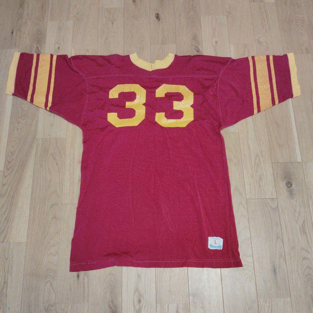 Champion プロダクトタグ フットボールTシャツ 33番 - メルカリ