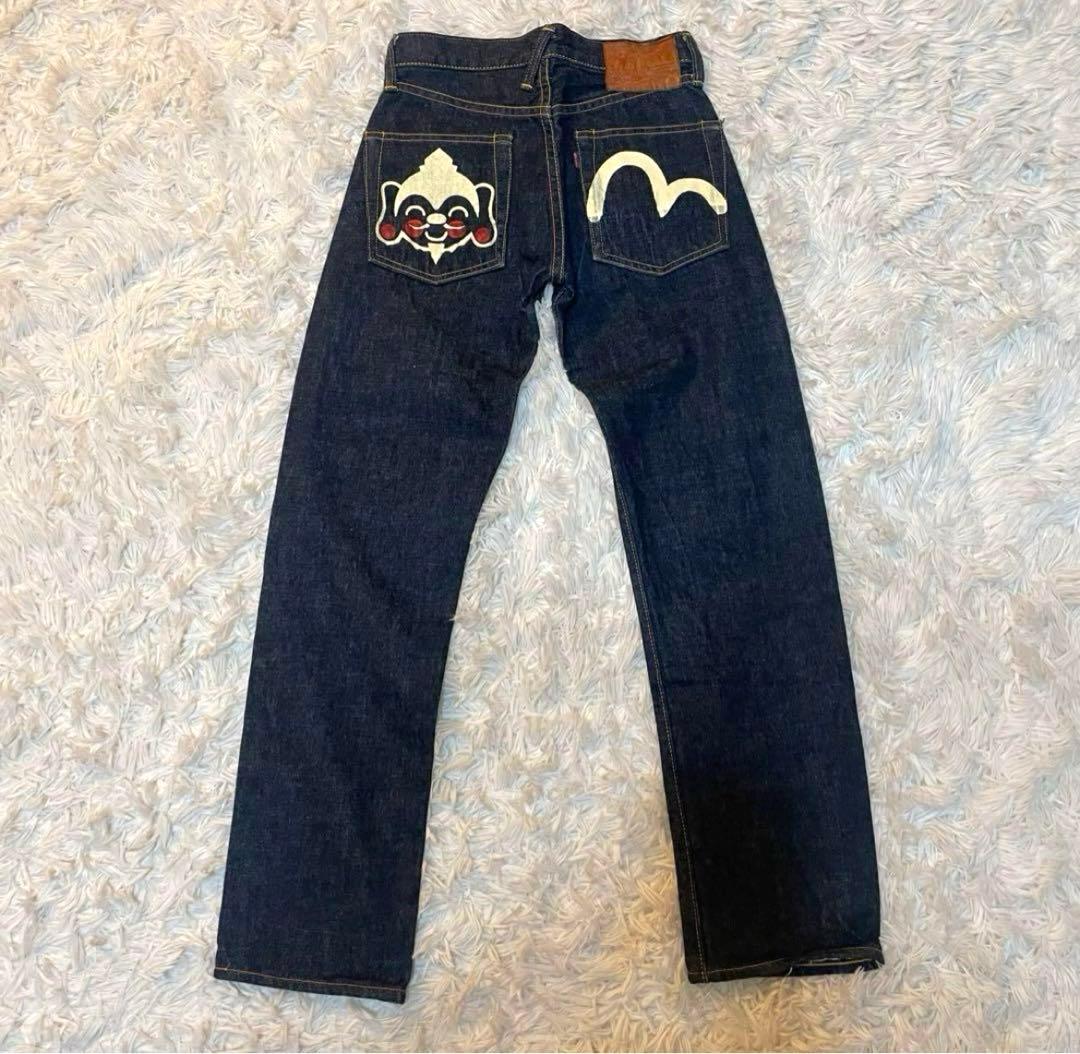 美品 EVISU エヴィス ジーンズ ジーパン レア カモメ 恵比寿顔 日本製