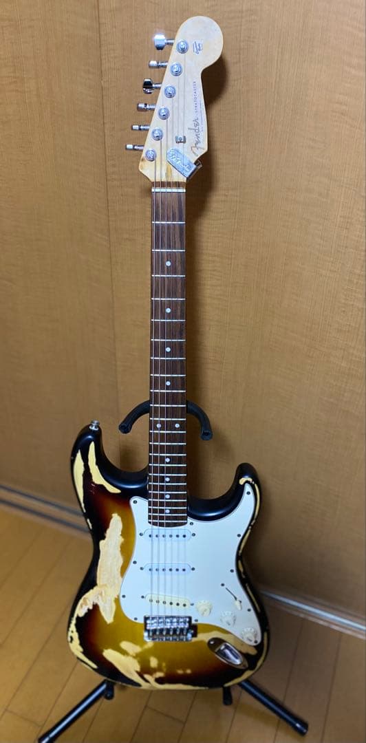 ハードレリック　ストラトキャスター ハードレリック ストラトキャスター ヴィンテージ感満点！ - メルカリ