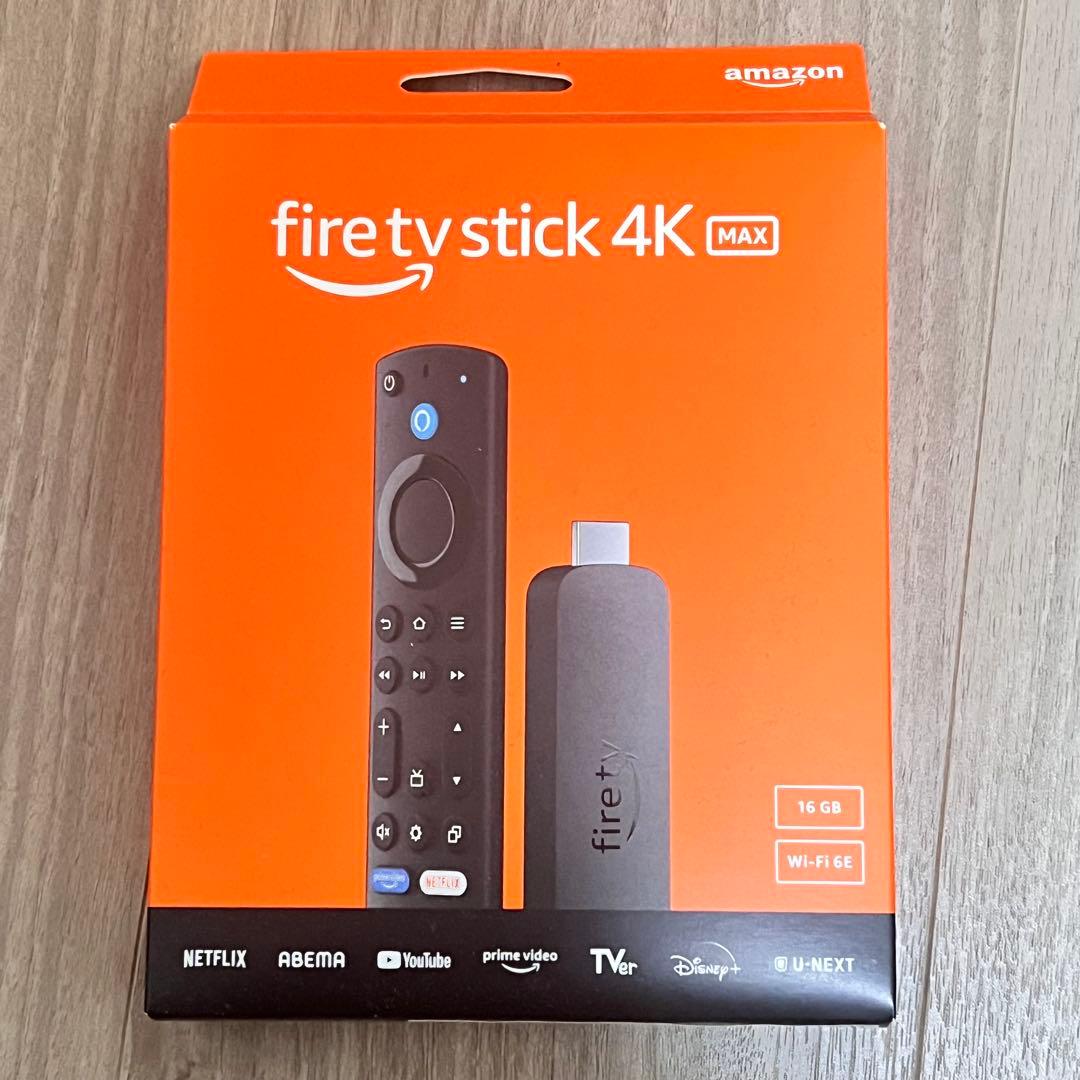 Amazon Fire TV Stick 4K Max 第2世代 新品未開封⑩ New Amazon Fire TV Stick 4K Max (newest model) 2nd Gen, Alexa