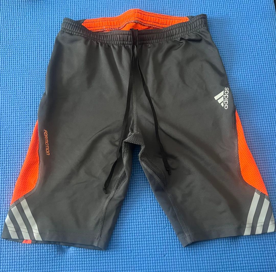 adidas ランニング スパッツ ハーフタイツメンズL クライマクール