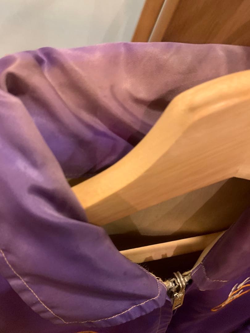 70s 実在 カークラブジャケット サテン フォード ホットロッド - メルカリ