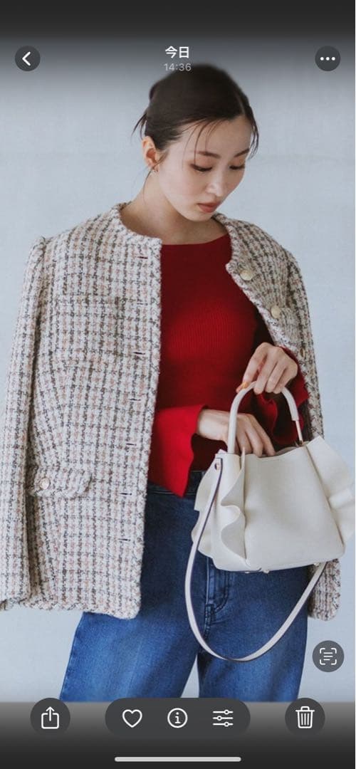 セルフォード　パイピングツイードジャケット パイピングデザインツイードジャケット(ジャケット・ブルゾン)｜OUTER