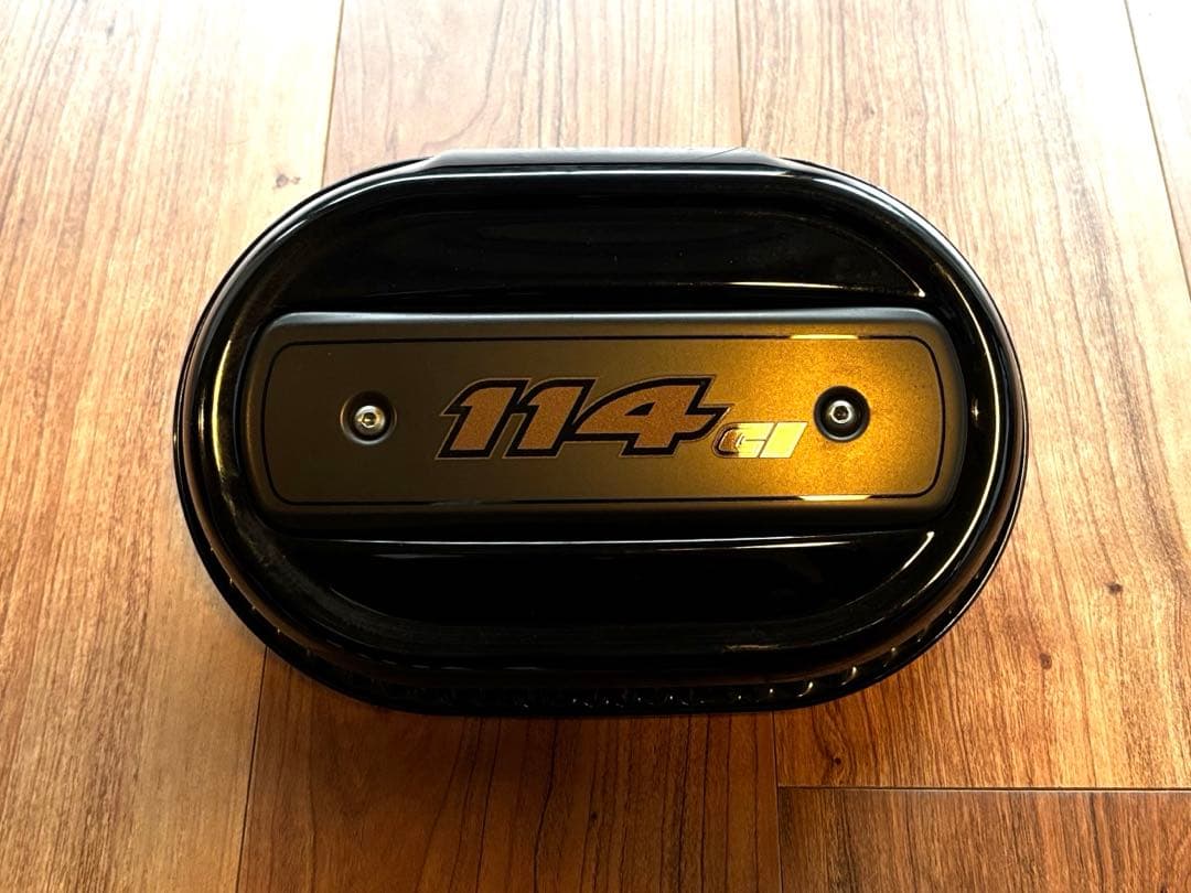 ハーレーダービッドソン　FXLRS純正エアクリーナー　114Ci エアクリーナー交換 FXLRS ローライダーS（ハーレーダビッドソン埼玉