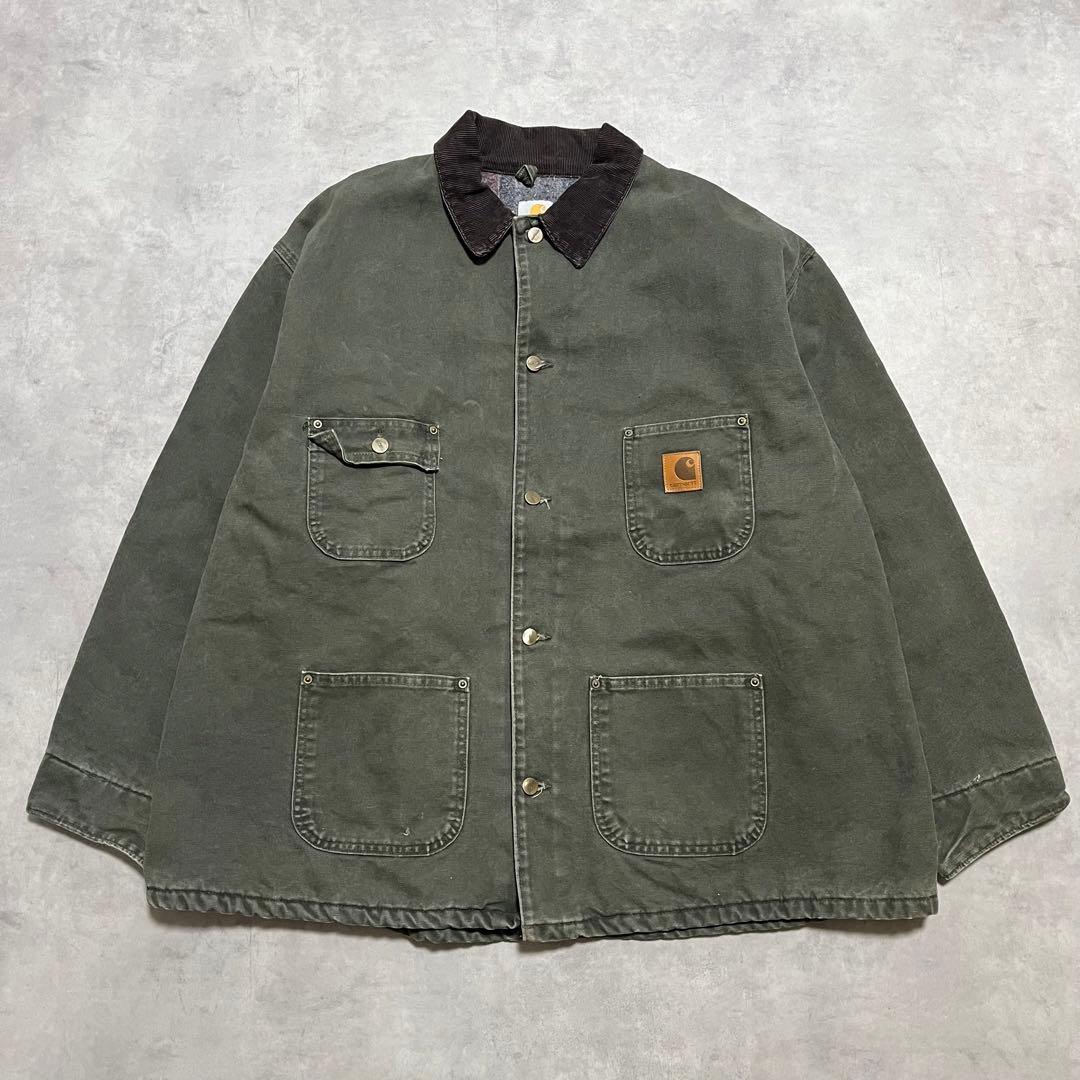 carhartt カーハート チョアコート モスグリーン C02MOS usa製 - メルカリ