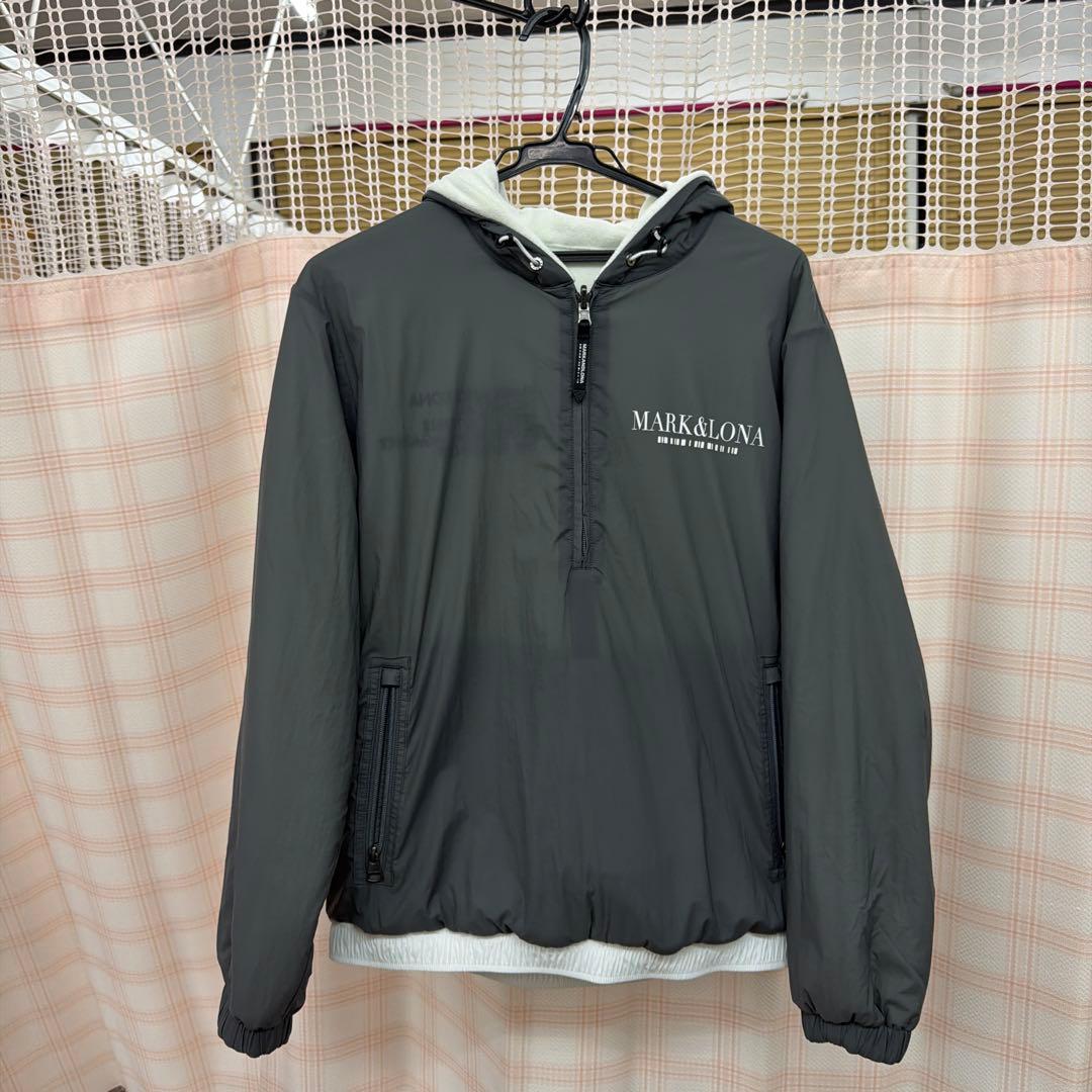 MARK&LONA MCM-3D-AD56 サイズ46 新品未使用 MARK&LONA マークアンドロナ CD9-HBPJ 異素材コンビ ジップアップ