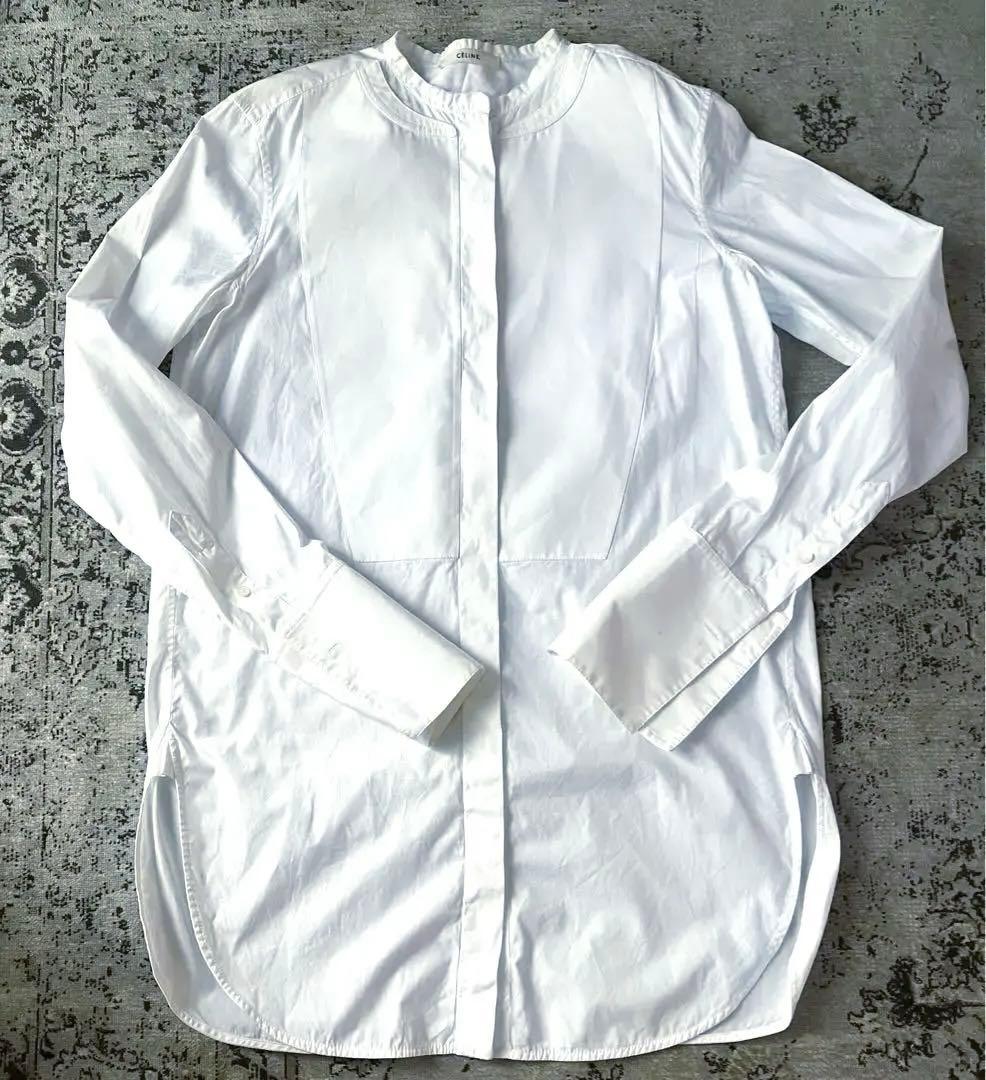 CELINE セリーヌ 希少フィービー期 タキシードシャツ 36 セリーヌ レア