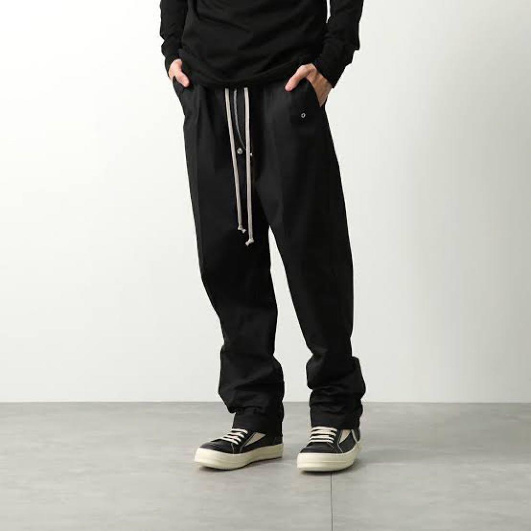 Rick Owens Bela pants サイズ48 24FW Rick Owens（リック・オウエンス） ワイドパンツ WIDE BELA PANTS ベラ