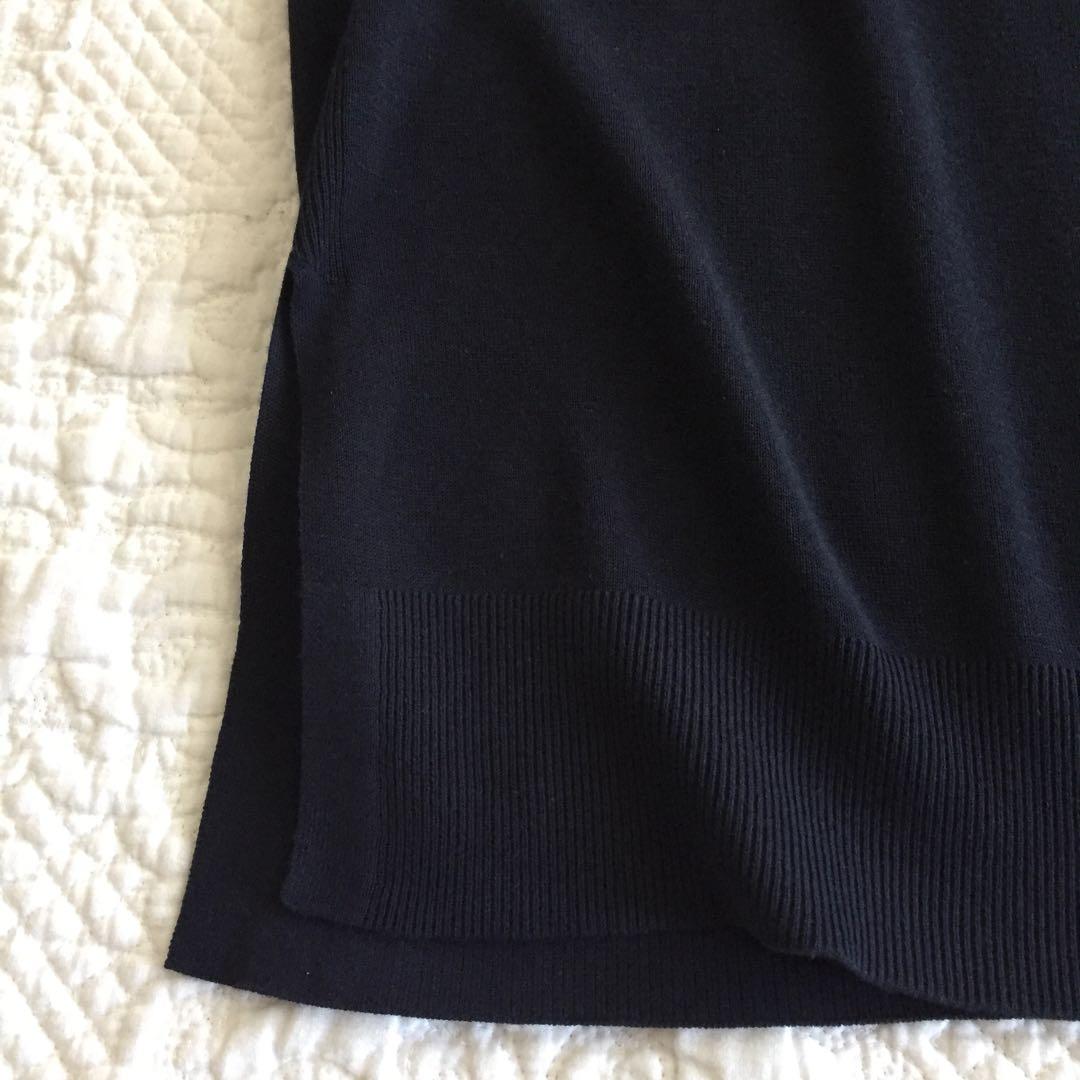 《未使用》自由区 大きいサイズ ニットチュニック