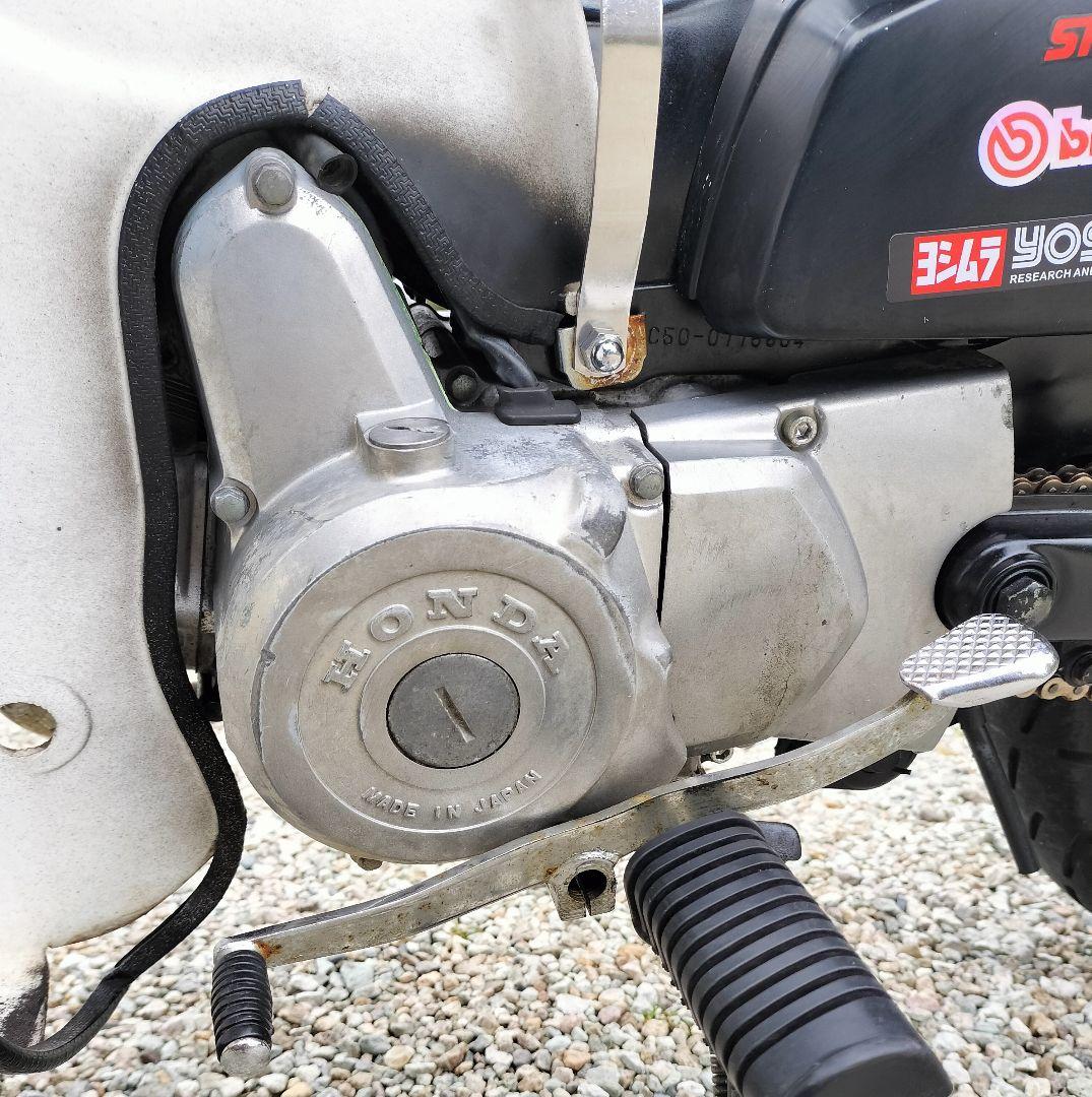 ホンダ エンジン88cc スーパーカブ50カスタム ボアアップ 4速 キャブ付