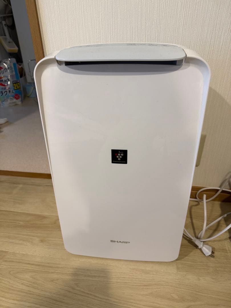 SHARP CV-P71-W 除湿機 ホワイト レンタル] シャープ コンプレッサー方式 衣類乾燥除湿機 プラズマ