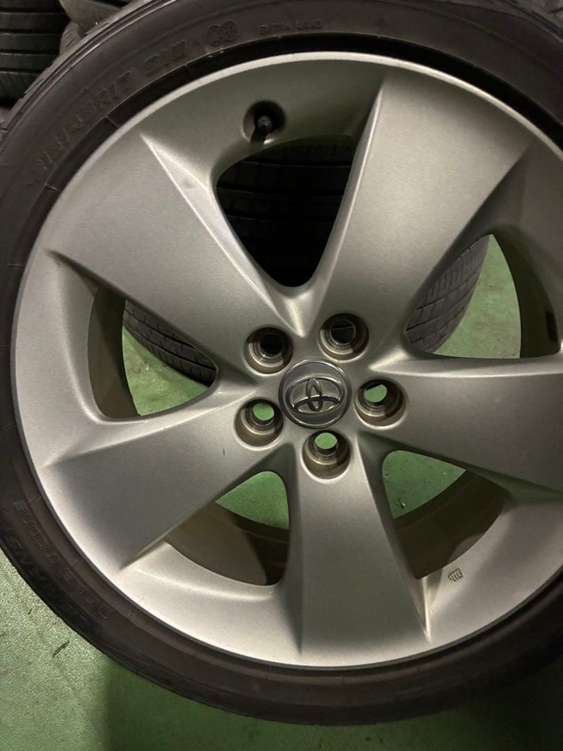 【美品】30プリウスツーリング純正ホイール　タイヤ付き 激安 4本セット】トヨタ プリウス 30系 ツーリング 純正 アルミ