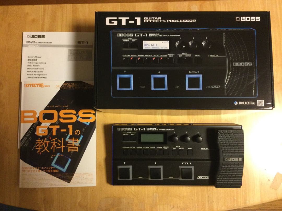 BOSS GT-1 ギターエフェクター GT-1の教科書、説明書付き BOSS GT-1の教科書 (シンコー・ミュージックMOOK) | The EFFECTOR BOOK