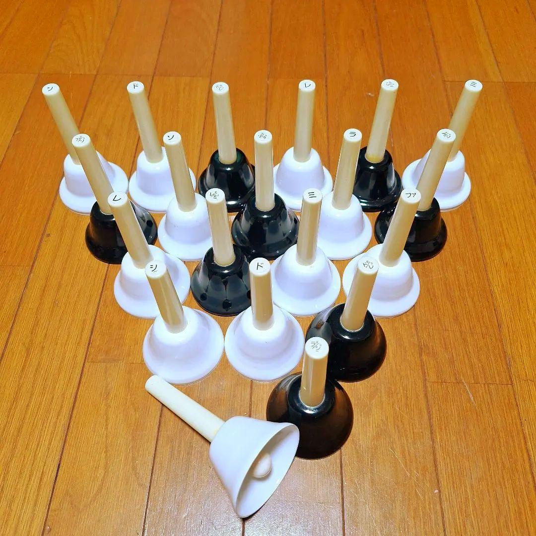 ゼンオン　ミュージックベル 20音 モノクロ　CBR-20 Amazon | ゼンオン ハンド/タッチ兼用タイプ 20音セット ミュージック