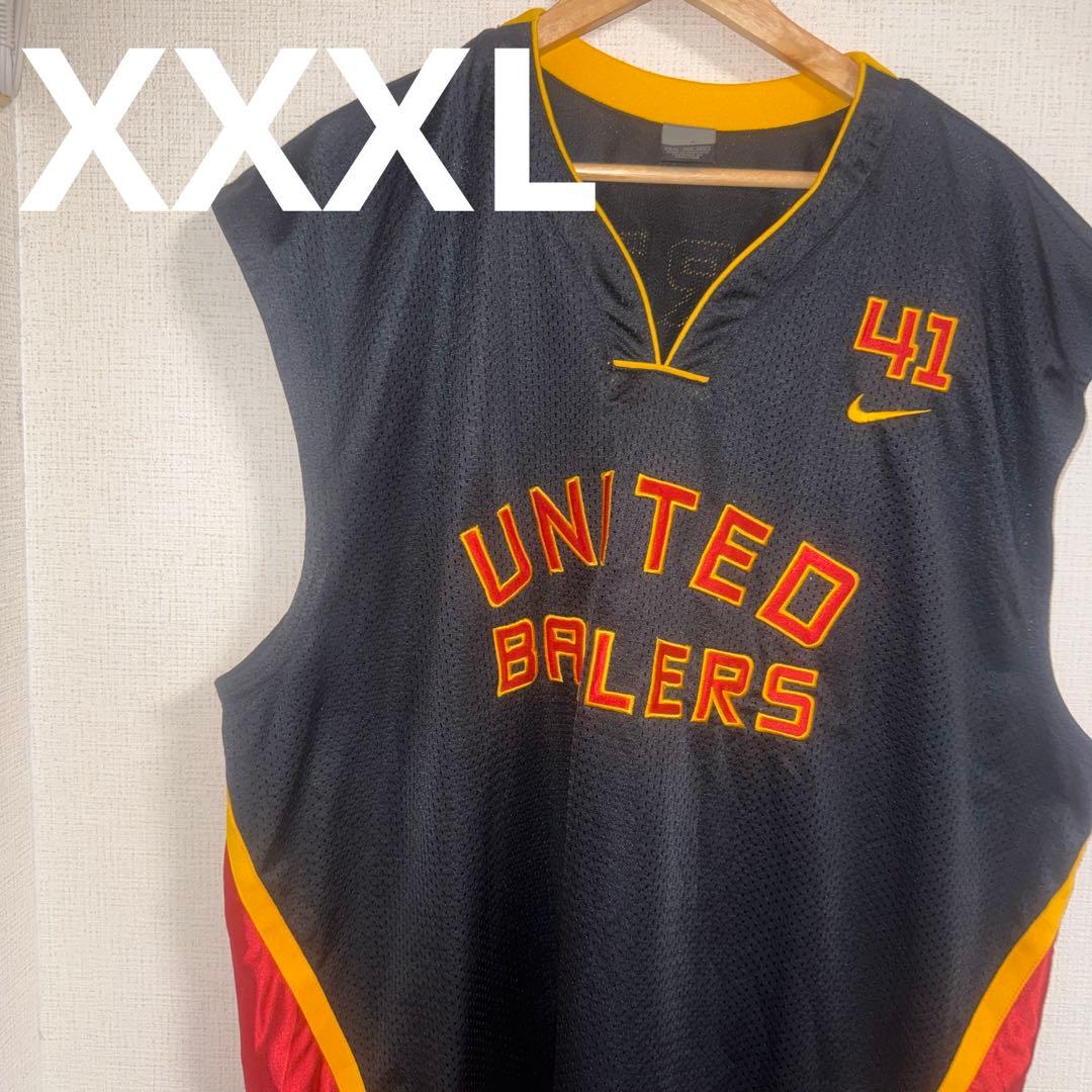 NIKE UNITED BALLERS バスケ　ゲームシャツ　ロゴ総刺繍　古着 NIKE（ナイキ） 古着 ~00年代 NIKE TEAM NBA CHICAGO BULLS