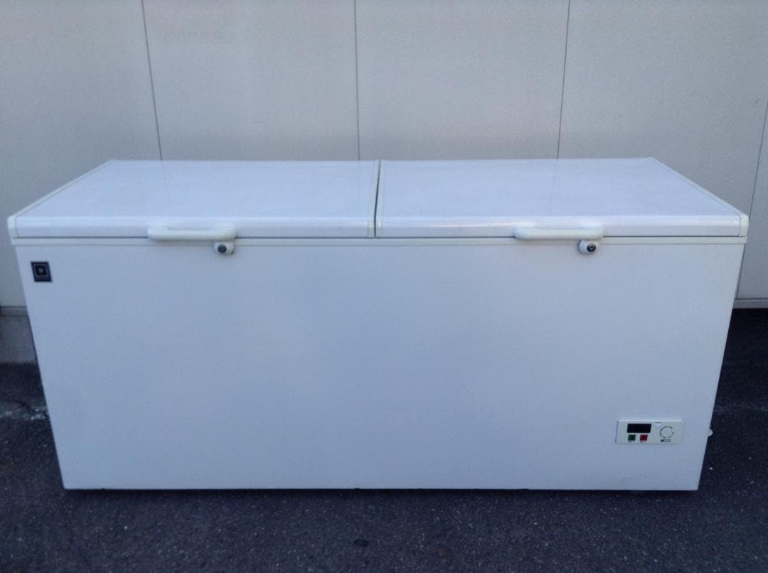 REMACOM 冷凍ストッカー RCY-577 ホワイト 2021年製 動作済み レマコム 三温度帯 冷凍ストッカー フリーズブル 大型 577L RCY-577DW