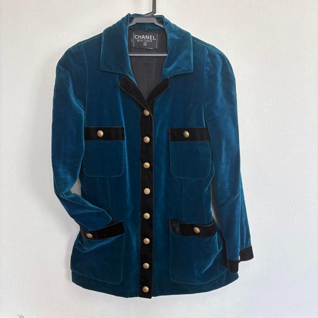 希少 CHANEL ジャケット ヴィンテージ シャネル CHANEL（シャネル） ジャケット 超美品 激 貴重 ウール 限定！入手困難