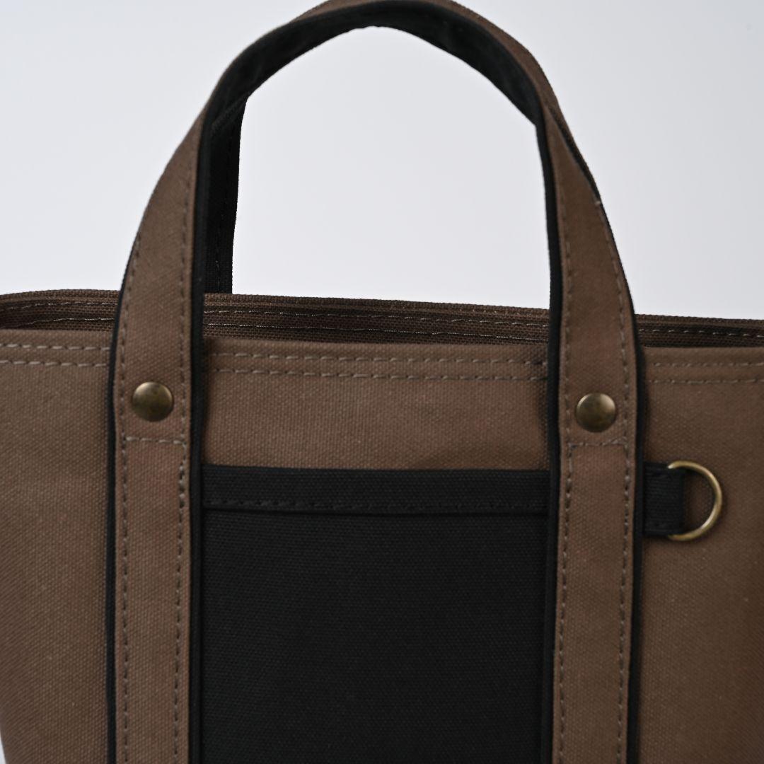 ハンドメイド 8号/11号×旧倉敷帆布×8番糸 スタンダードトートM-S