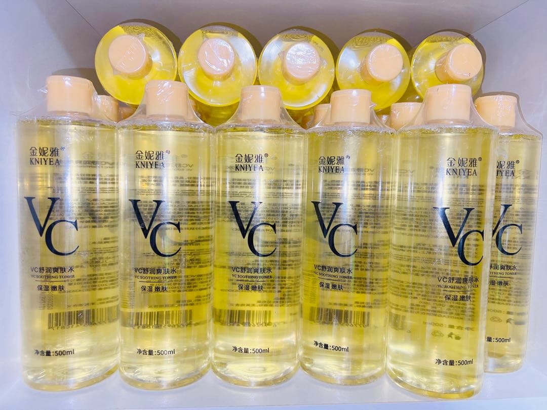 ブースター・導入液 Kniyea VC toner 500ml 5pcs KNIYEA VC Soothing Toner 500ml – Bini Beauty