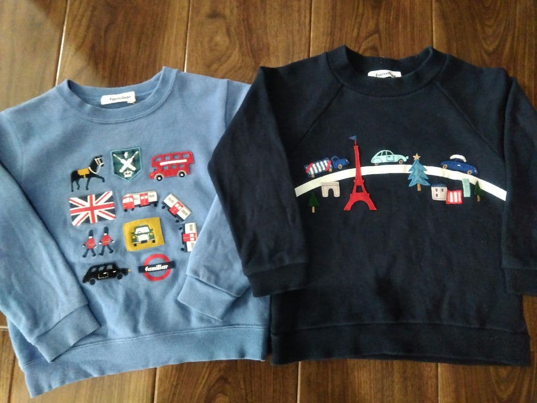 ファミリア トレーナー 2枚 110cm - メルカリ