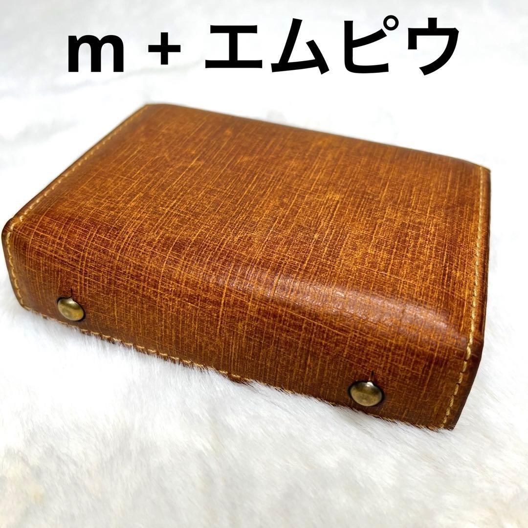 m + エムピウ ミッレフォッリエ P25 クアドレッティ キャメル 右利き