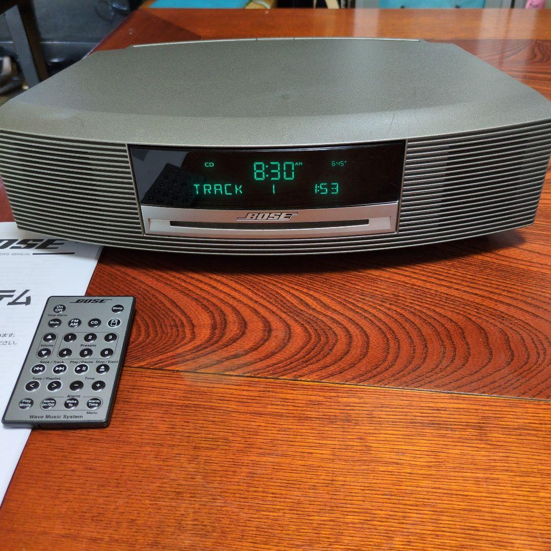 BOSE Wave Music System完動品純正リモコン純正電源コード取説 Bose Wave Music System美品完動品純正リモコン電源コード取説
