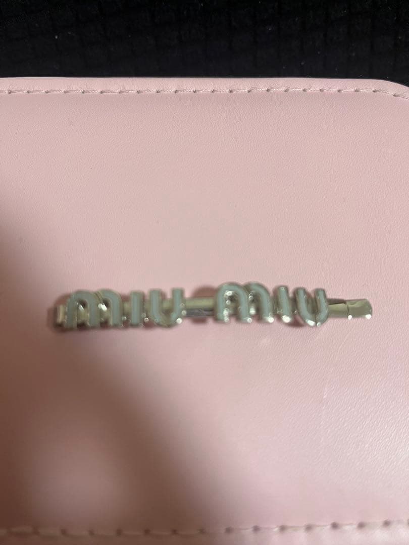 miu miu シルバー ヘアピン Miu Miu ビジュー ロゴ ヘアクリップ | シルバートーン | FARFETCH JP