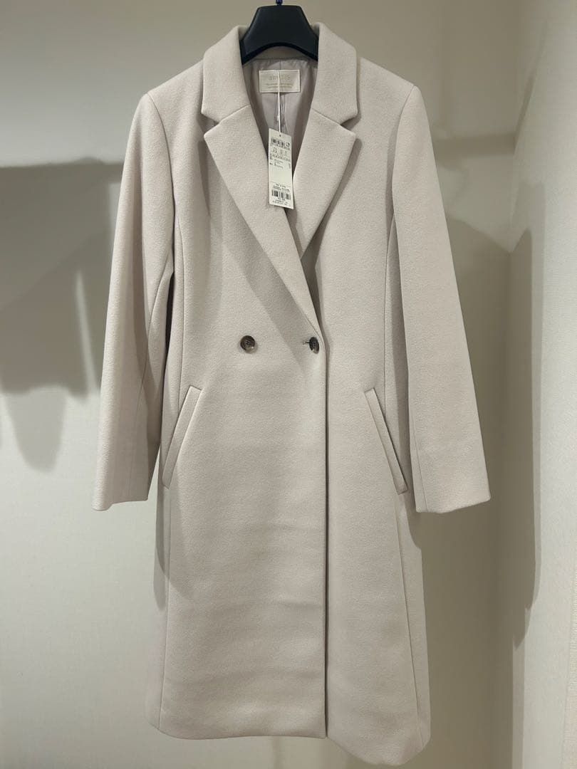 any SiS 新品未使用ウールライクチェスターコート ANY SIS（エニィスィス） コート チェスターコート ウールライクロング