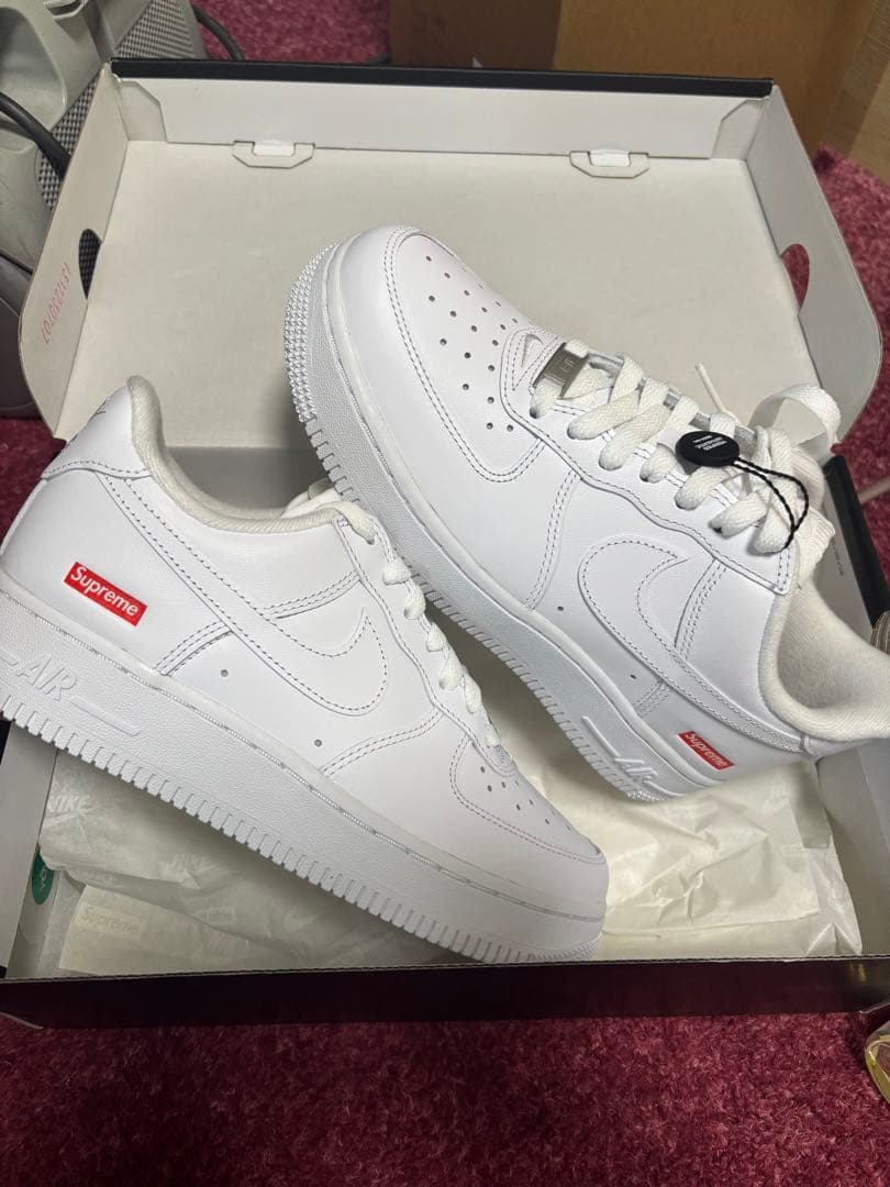新品 Supreme Air Force 1 ホワイト NIKE（ナイキ） 【並行輸入品】ナイキ スニーカー メンズ エアフォース
