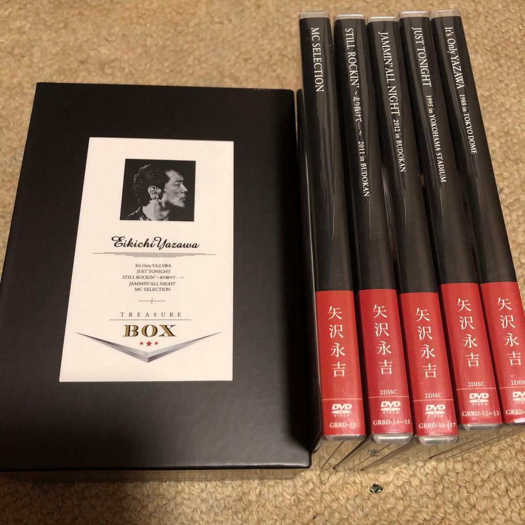 矢沢永吉　DVD TREASURE BOX THE LIVE 矢沢永吉 DVD BOX 17枚組 TREASURE : EastRiverrr-shop
