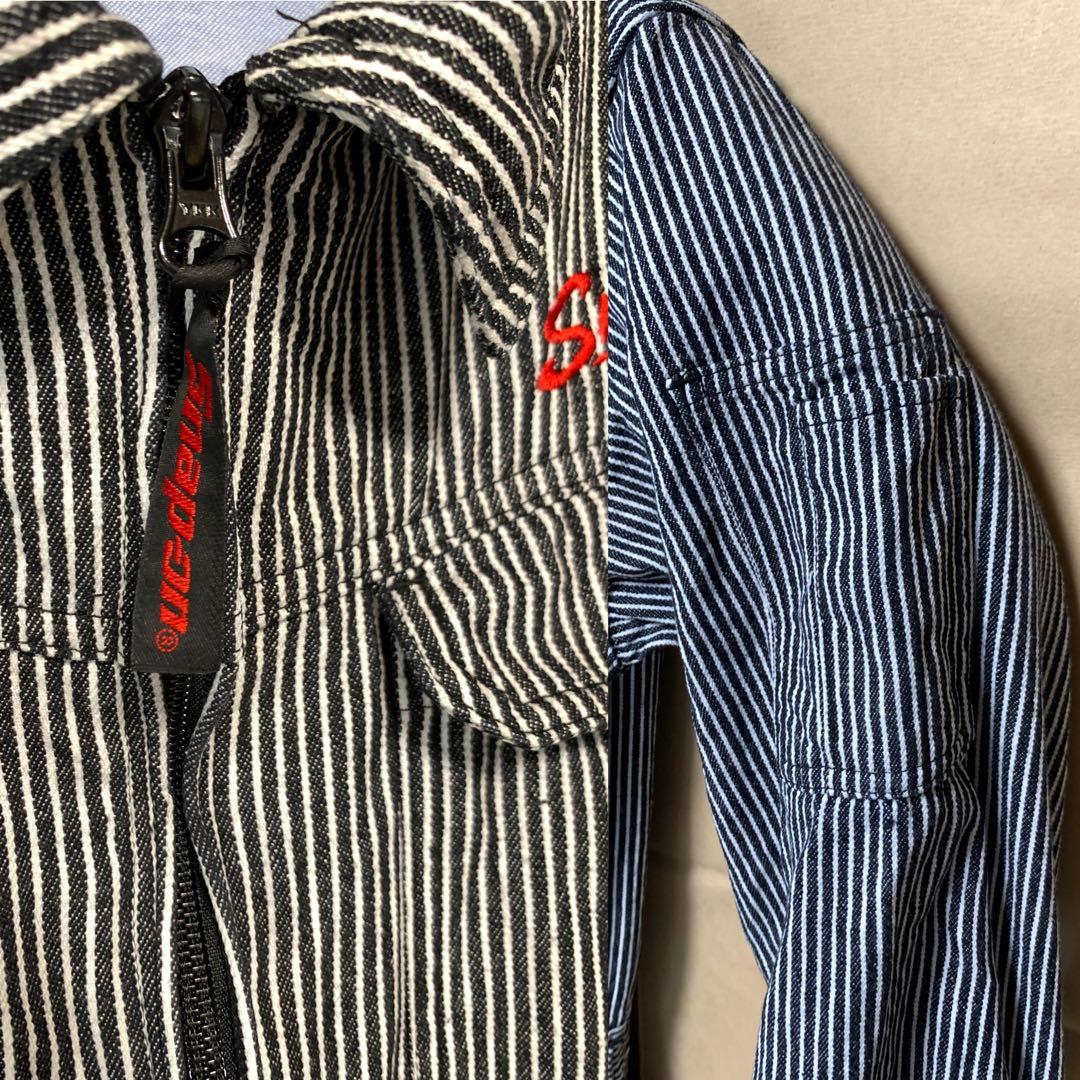 Snap-on ツナギ 作業着 XL ヒッコリー スナップオン ストライプ - メルカリ