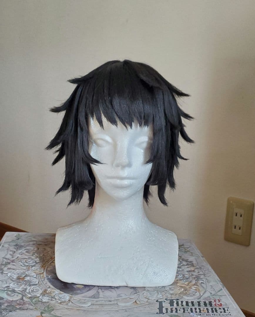 獪岳 ウィッグ Amazon | 反派 獪岳 かいがく 上弦の陸 善逸の兄弟子 ウィッグ wig付き