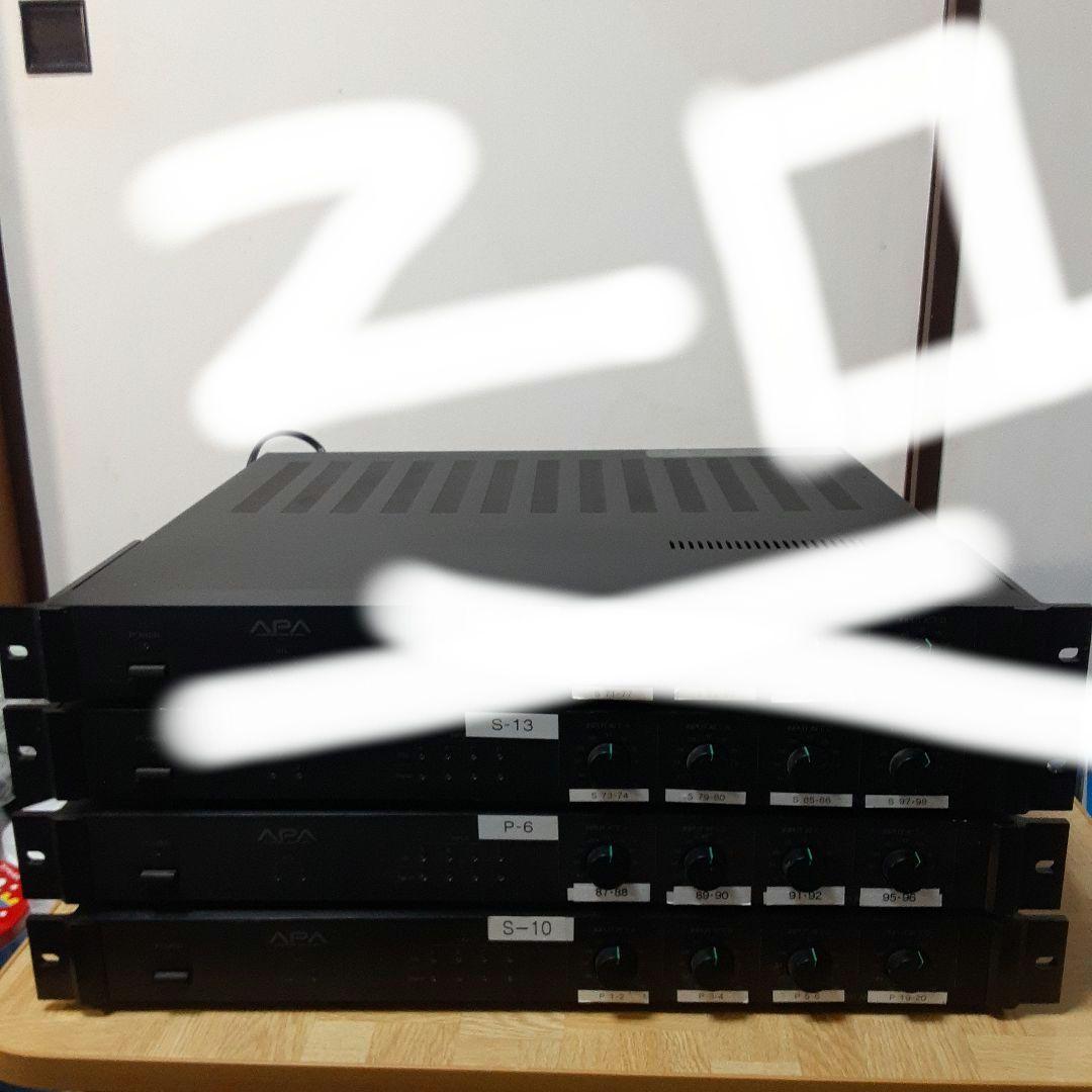 専用です！APA パワーアンプ 2個セット　ジャンク ヤマハ(YAMAHA)|【店頭受取限定】※ジャンク品 パワーアンプ|【ハード