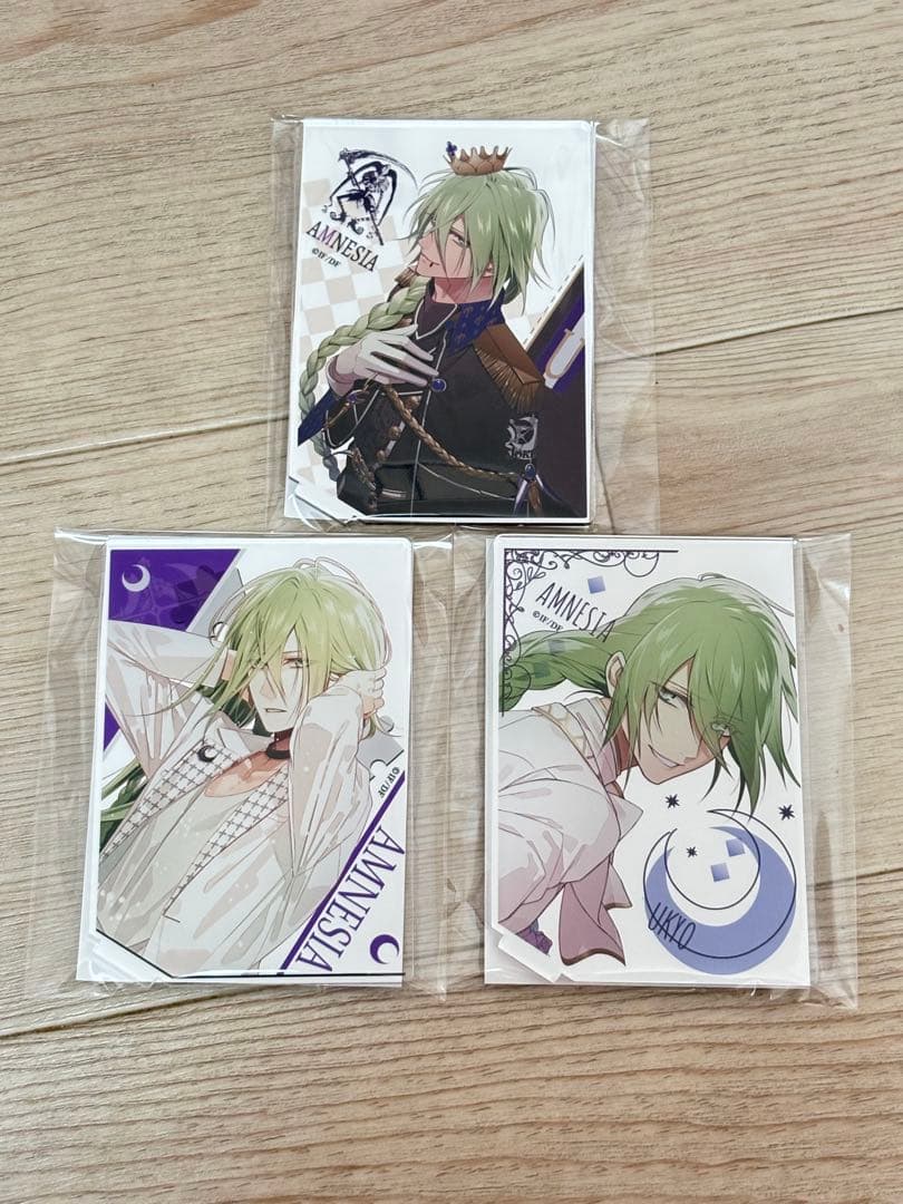 AMNESIA アムネシア バレンタイン アクスタ ウキョウ 3点 - メルカリ